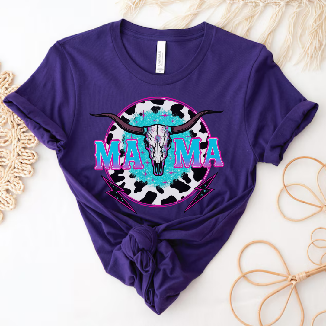 Neon Retro Mama