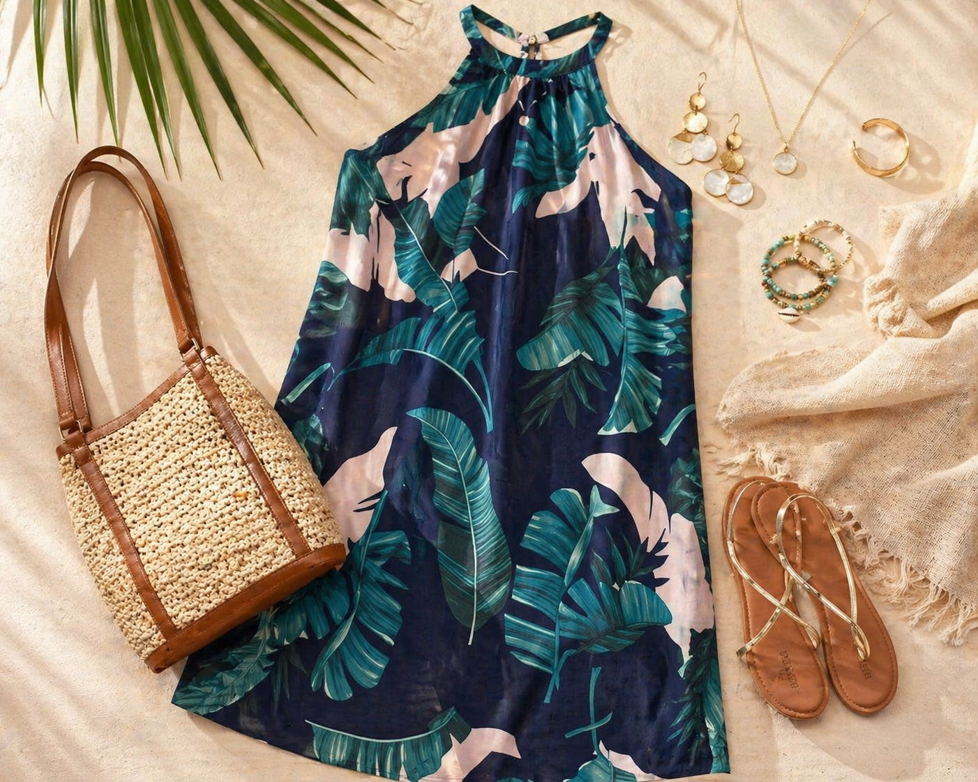 The Havana Halter Mini Dress - Size Medium