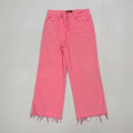Judy Blue High-Rise Garment Dyed Wide-Leg – Bubblegum Pink - Womens size 13