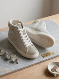 Star-Studded Sparkle: Hey Girl by Corky’s Rhinestone High-Tops - Size 9 - BRAND NEW IN BOX