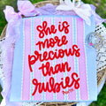 She is More Precious than Rubies