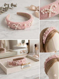 Blush Pearl Statement Headband