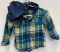 Hooded WN Flannel Infant Button Up