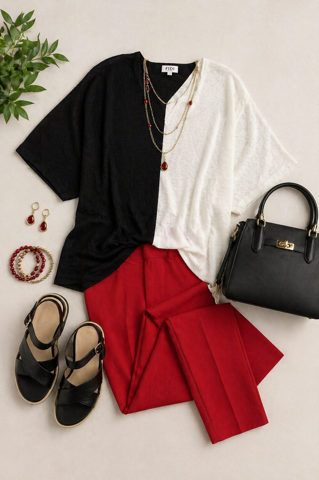 Dawg Days Monochrome Muse Two-Piece Set