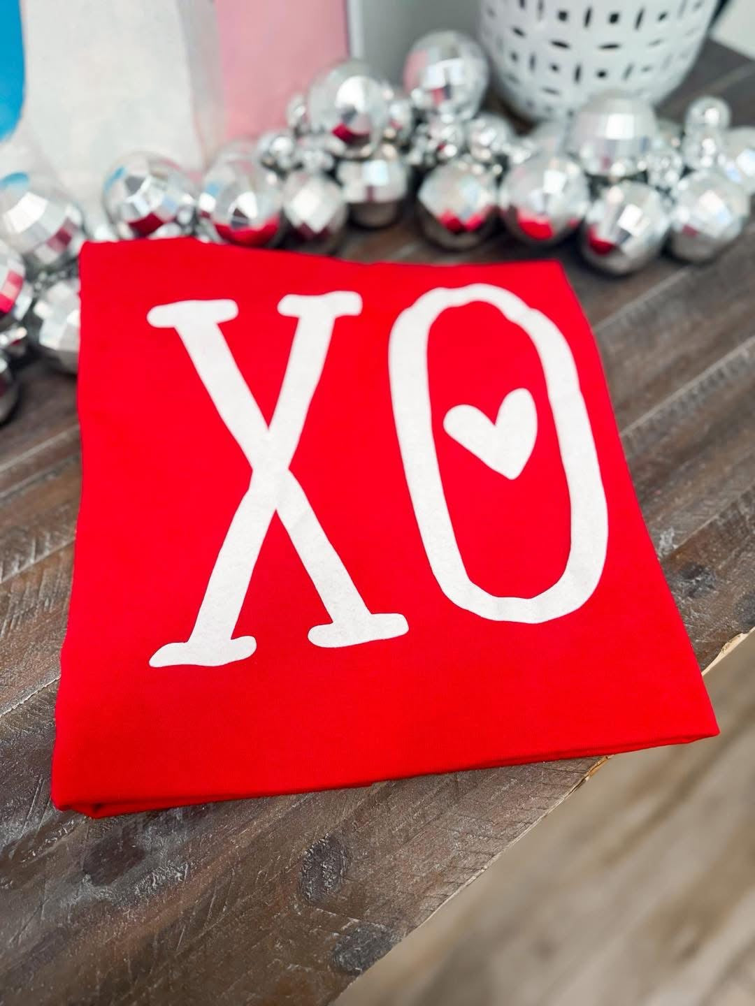 Red XO w/ Heart