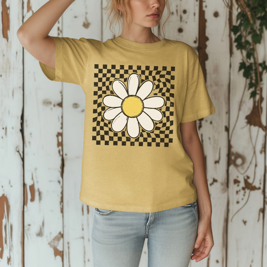 Checkered Flower