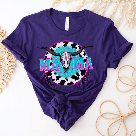 Neon Retro Mama