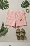 The Petal Eyelet Tailored Shorts- women's size 8